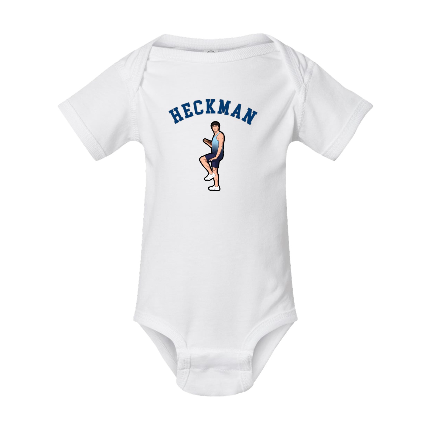 Baby Onesie — Shirsey Arch in White