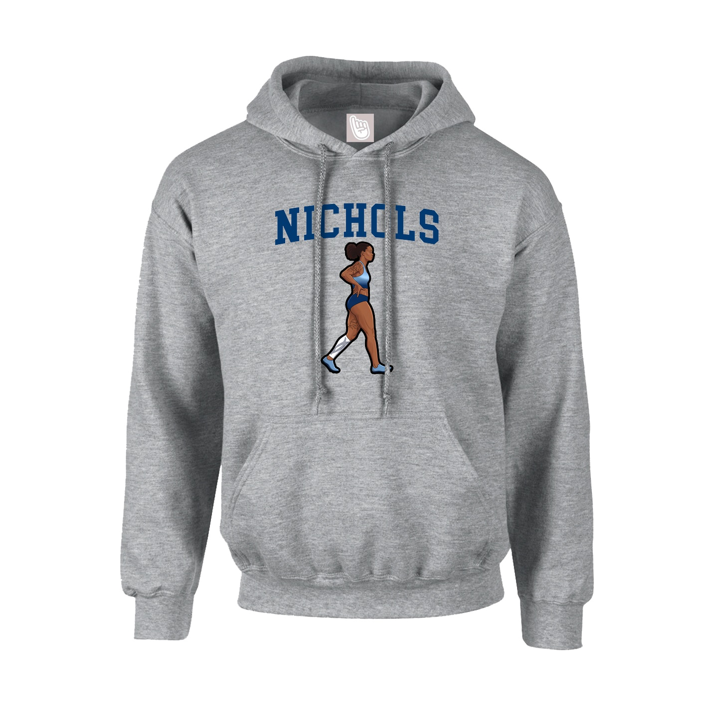 Hoodie — Shirsey in Grey