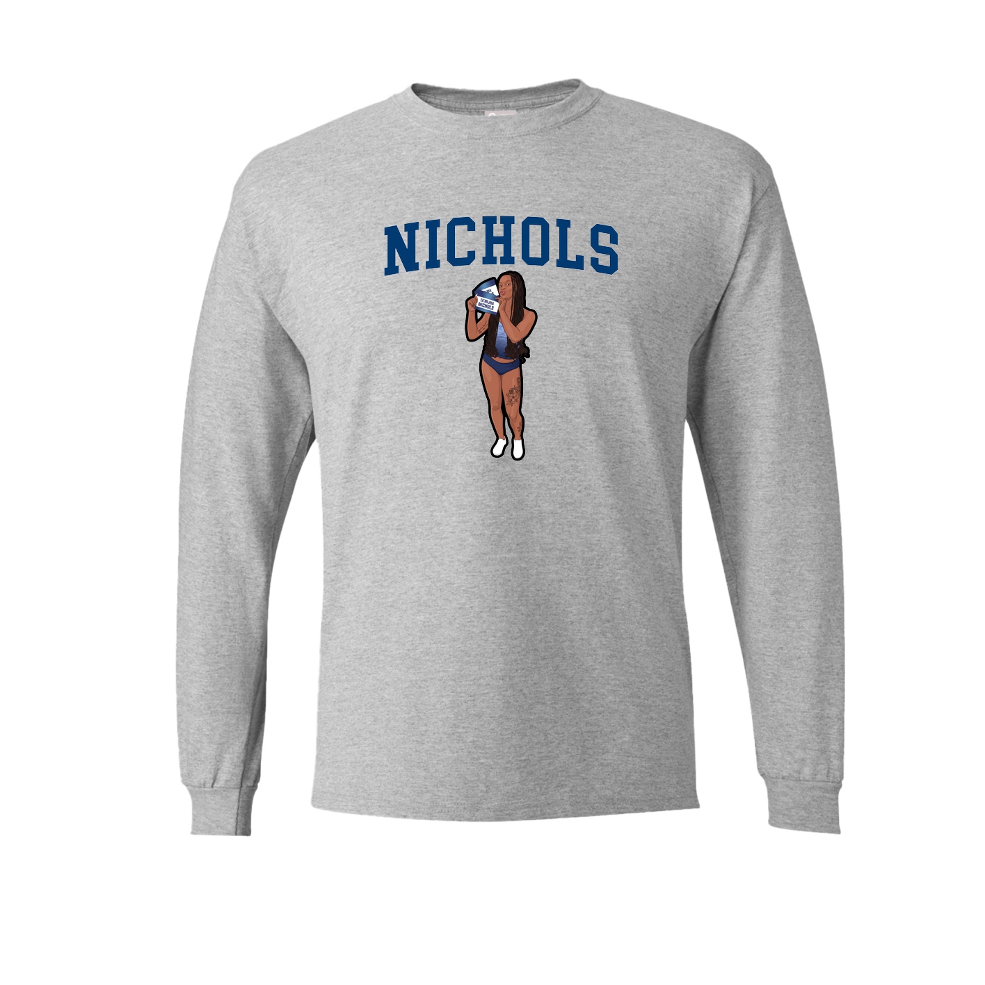 Long Sleeve Tee — Shirsey in Grey