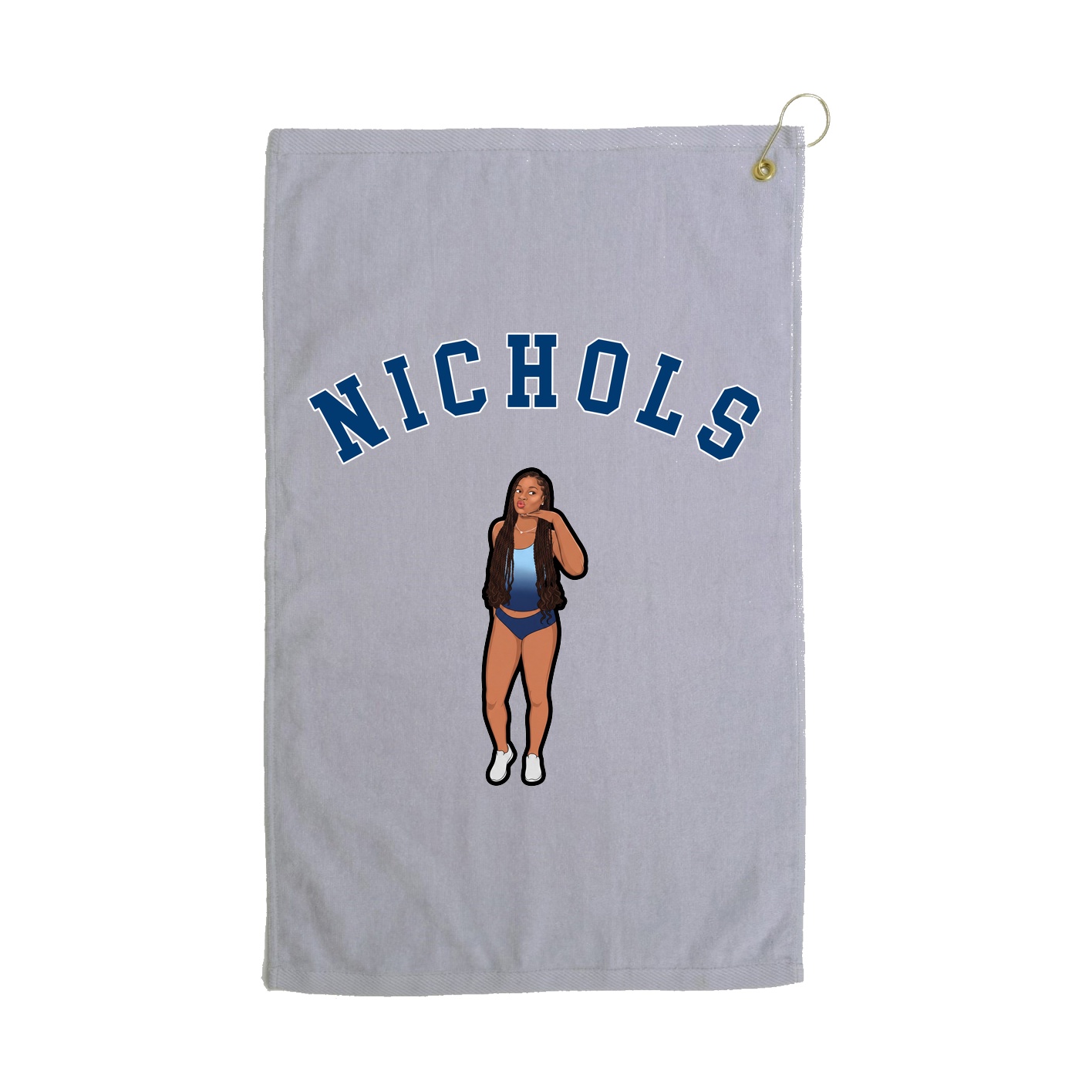 Golf Towel — Shirsey Arch in Grey