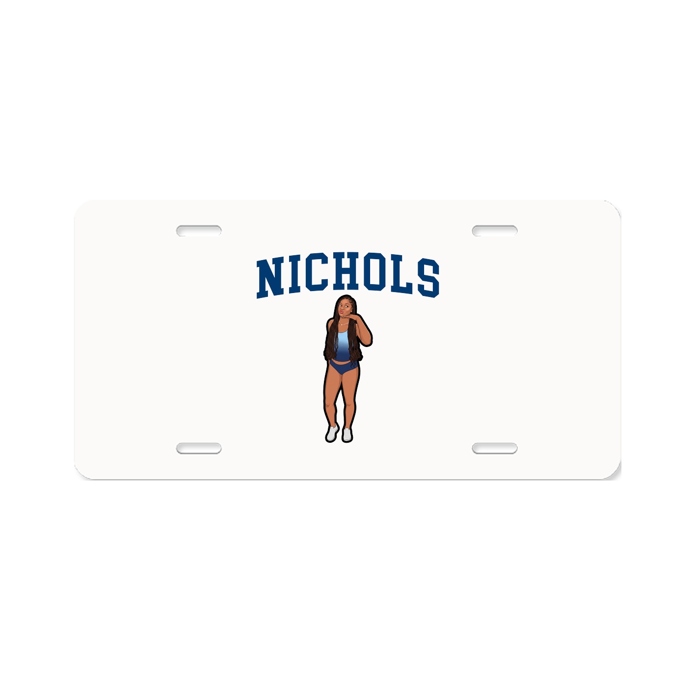 License Plate — Shirsey in Classic