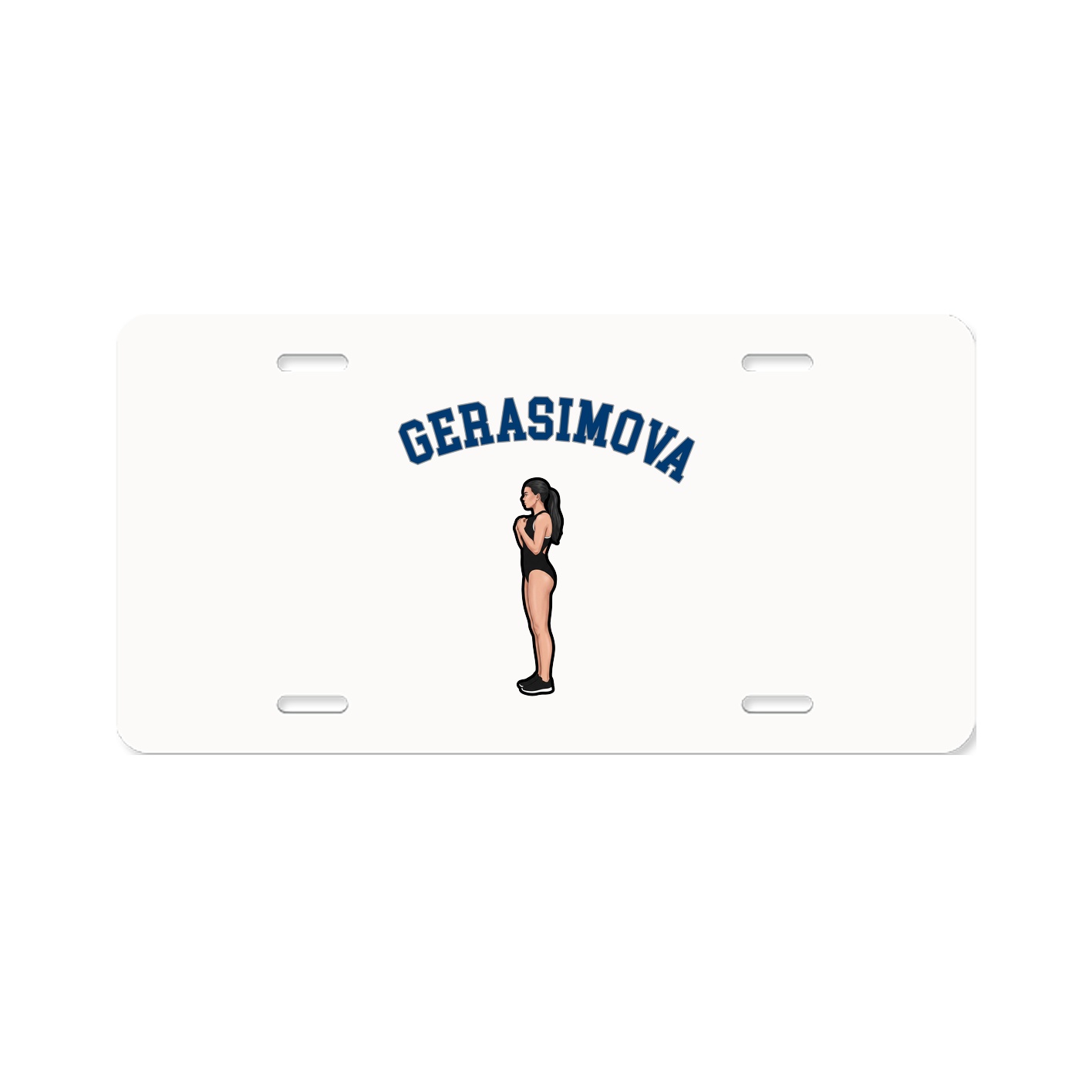 License Plate — Shirsey Arch in Classic