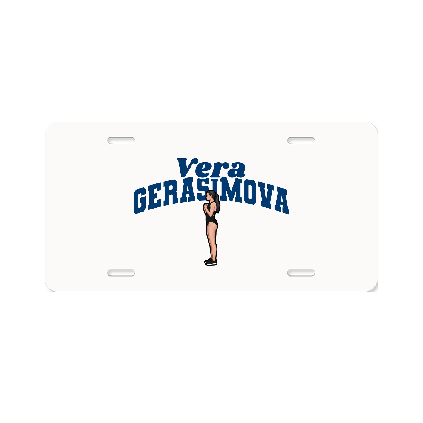 License Plate — Signature Arch in Classic