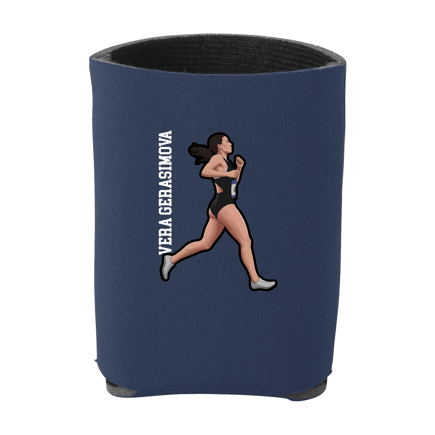 Can Holder — Name Vertical in Navy