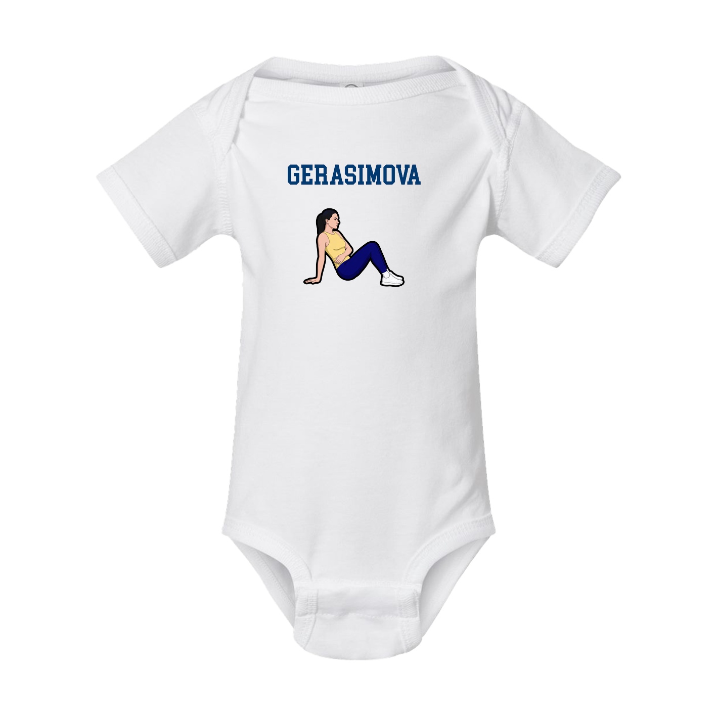 Baby Onesie — Shirsey in White