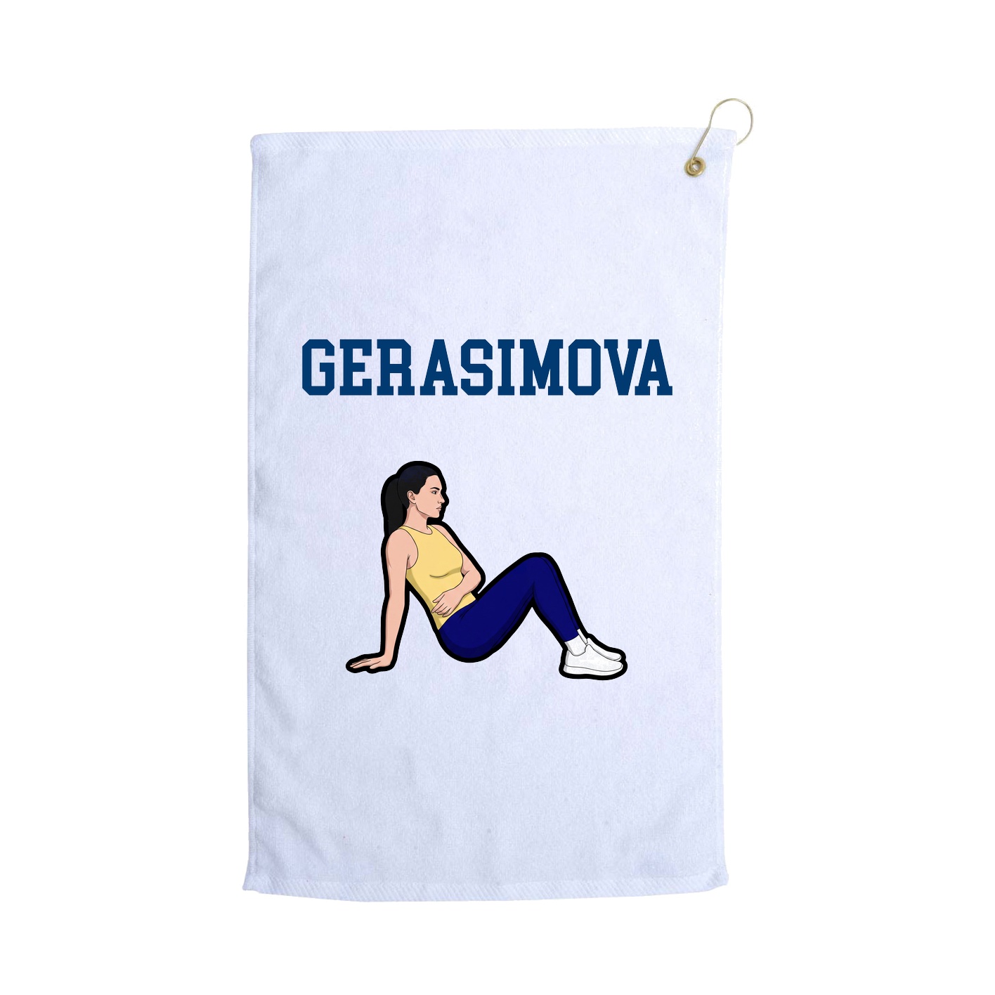 Golf Towel — Shirsey in White
