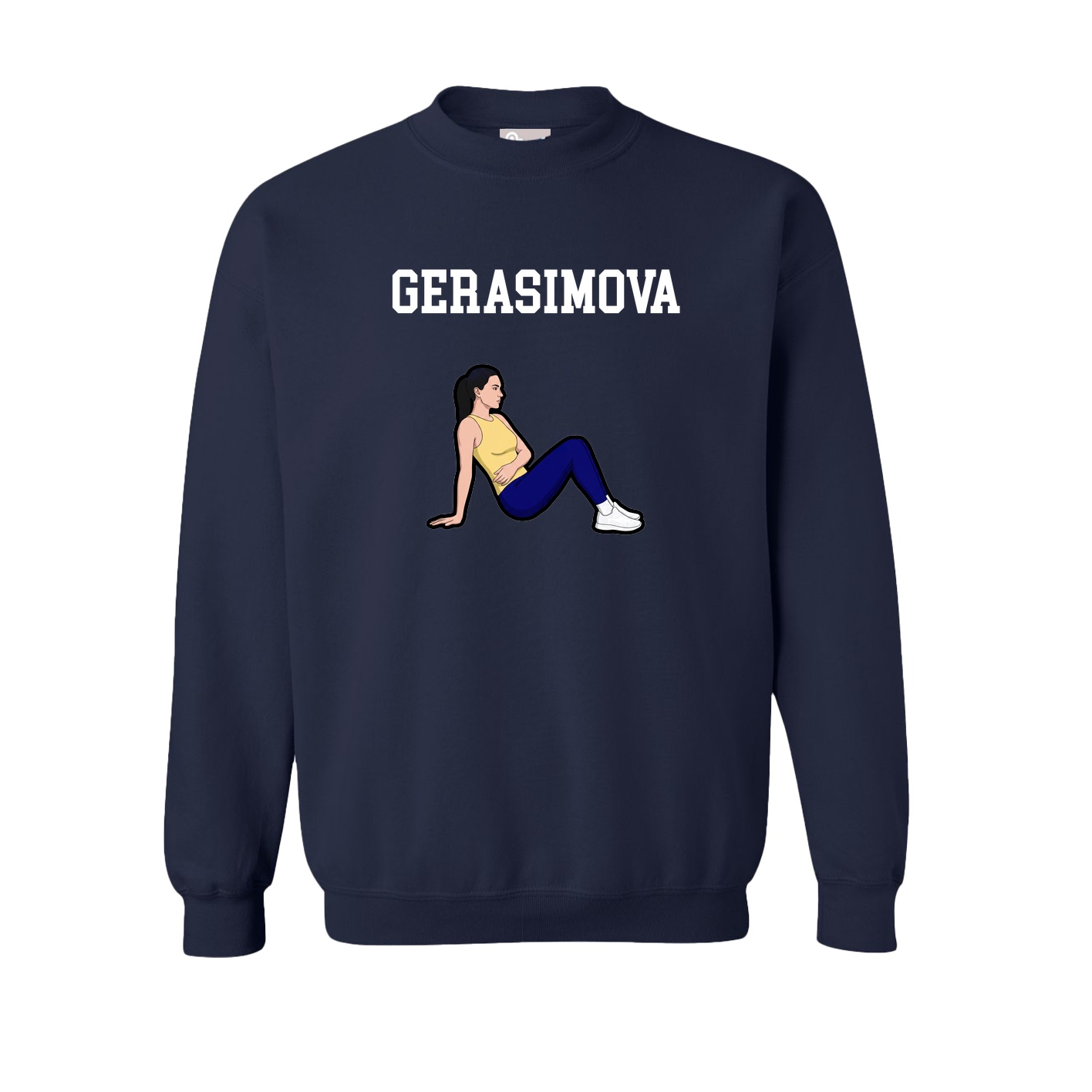 Fleece Crew — Shirsey in Navy