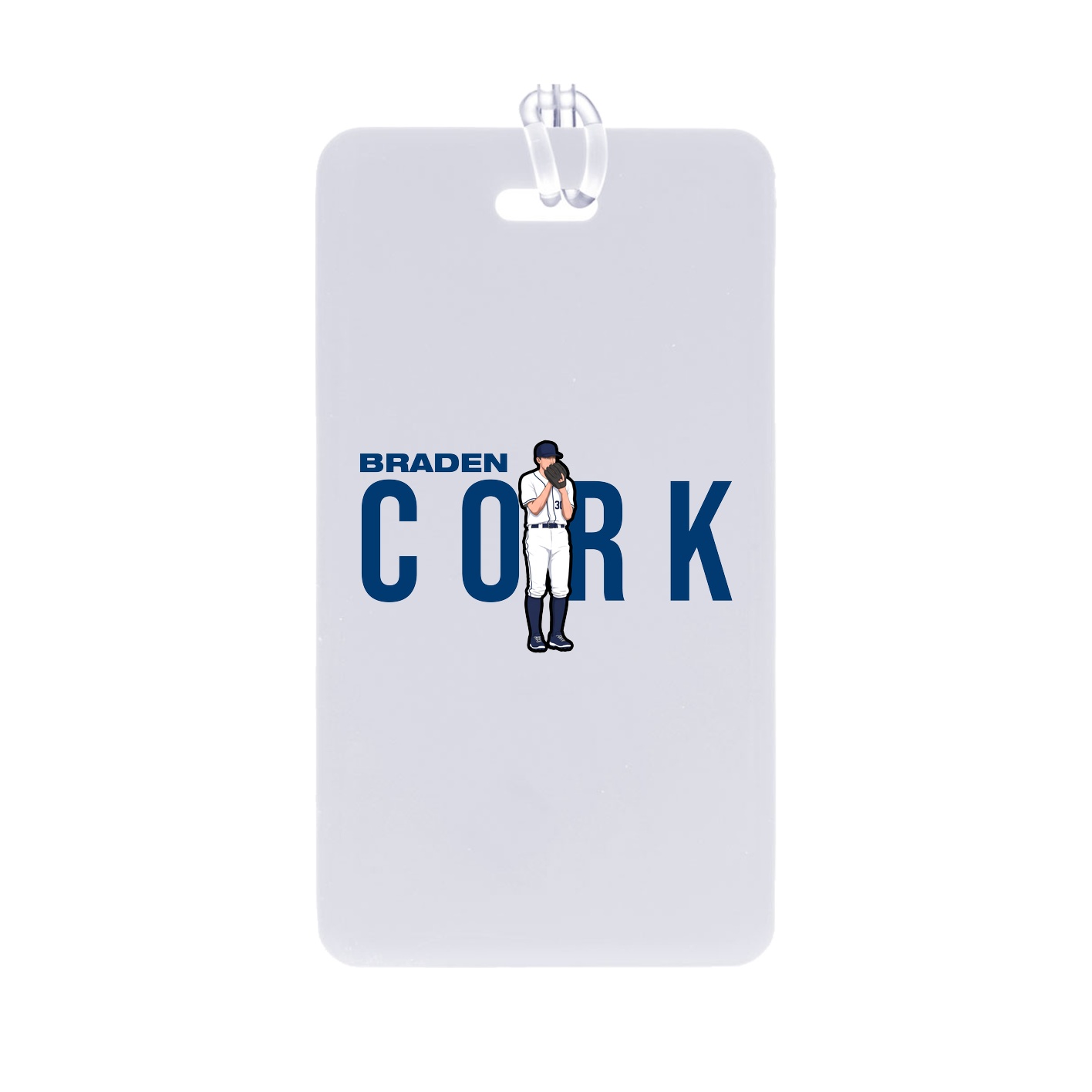 Bag Tag — Player Name in Classic