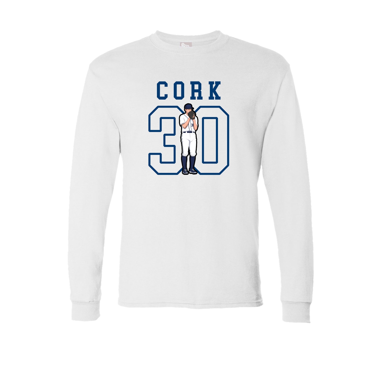 Long Sleeve Tee — Shirsey in White