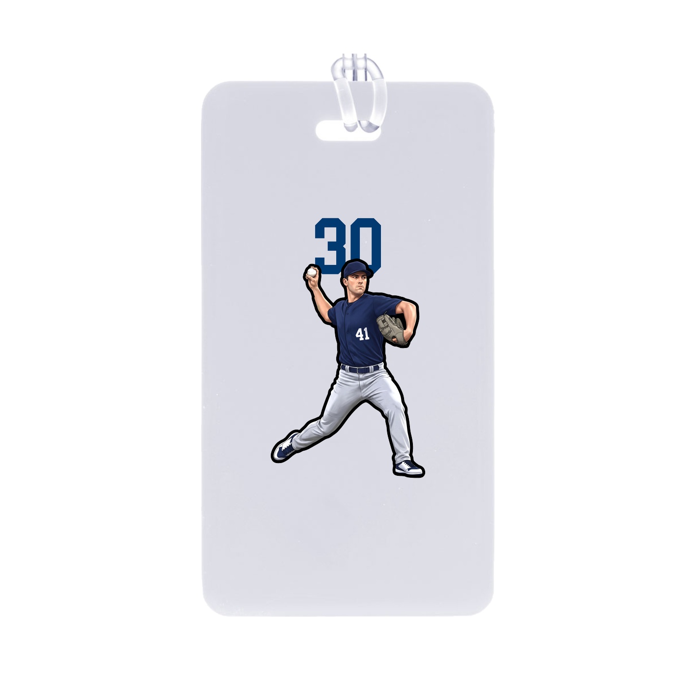 Bag Tag — Number Top in Classic