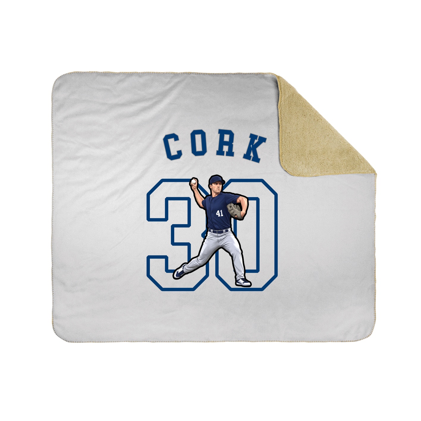 Throw Blanket — Shirsey Arch in White