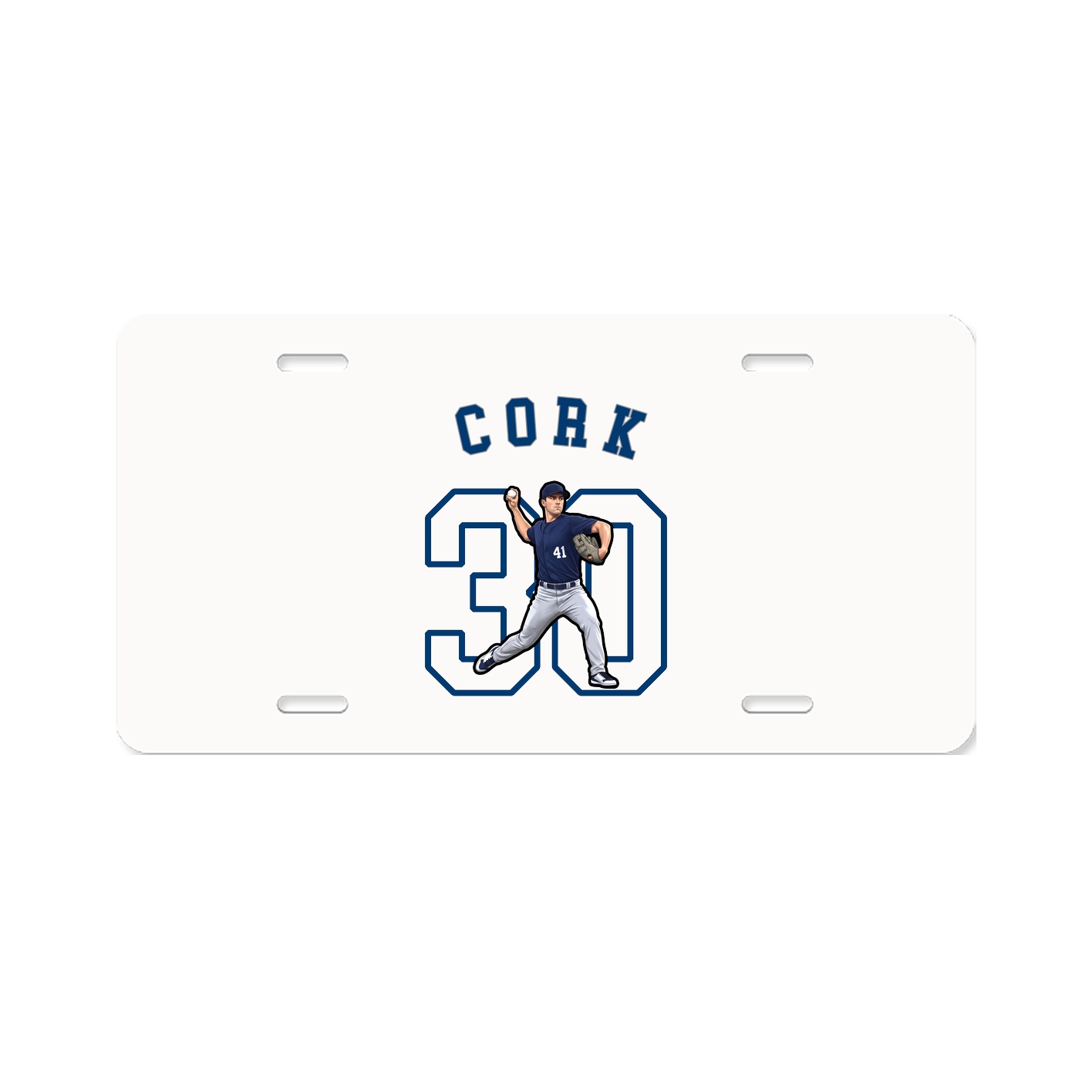 License Plate — Shirsey Arch in Classic