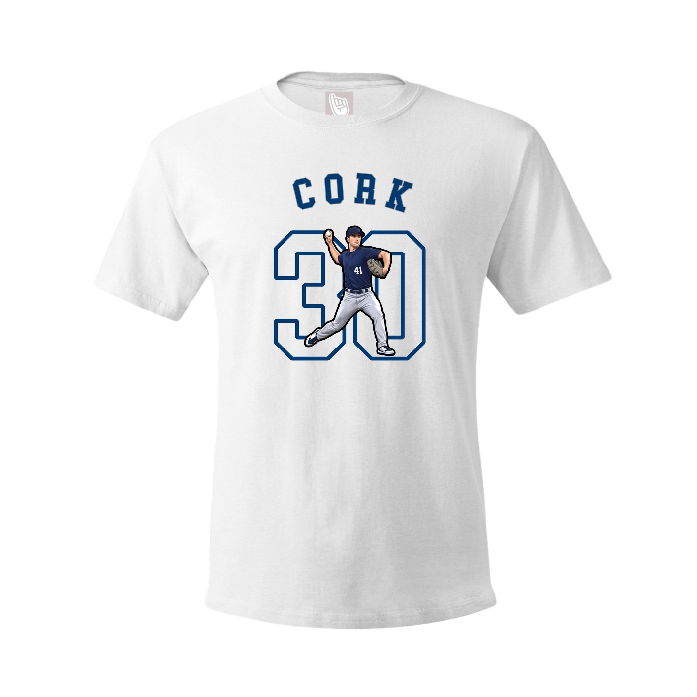 Youth Tee — Shirsey Arch in White