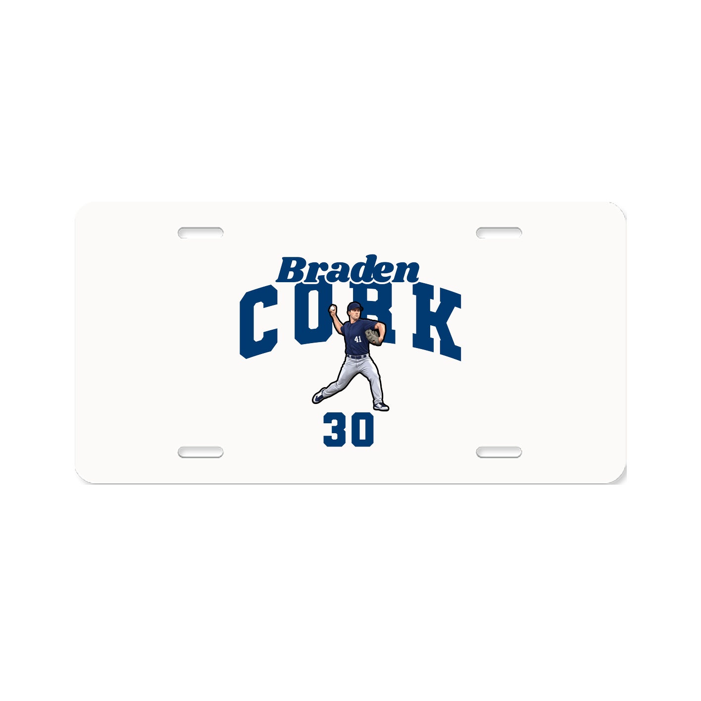 License Plate — Signature Arch in Classic