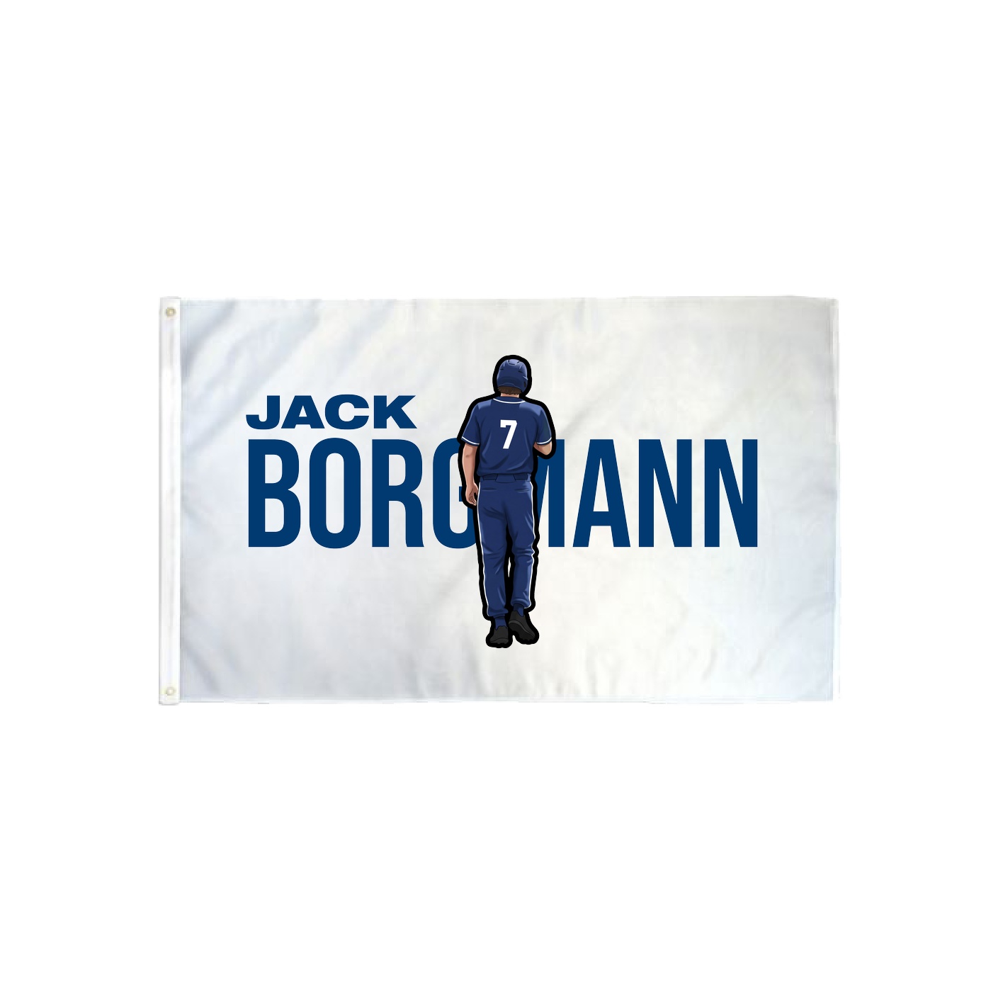 3x5 Flag — Player Name in Classic