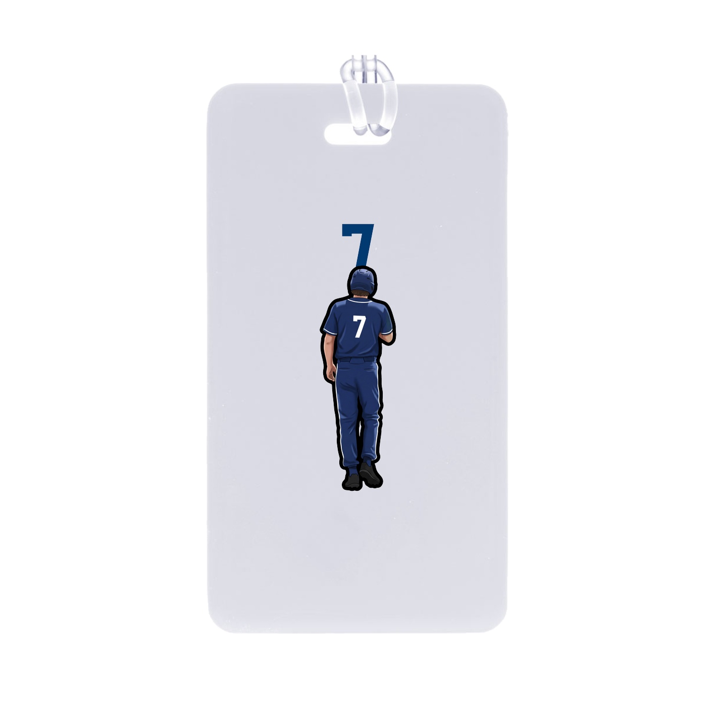Bag Tag — Number Top in Classic
