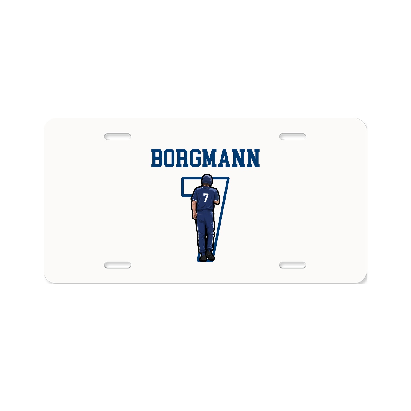 License Plate — Shirsey in Classic