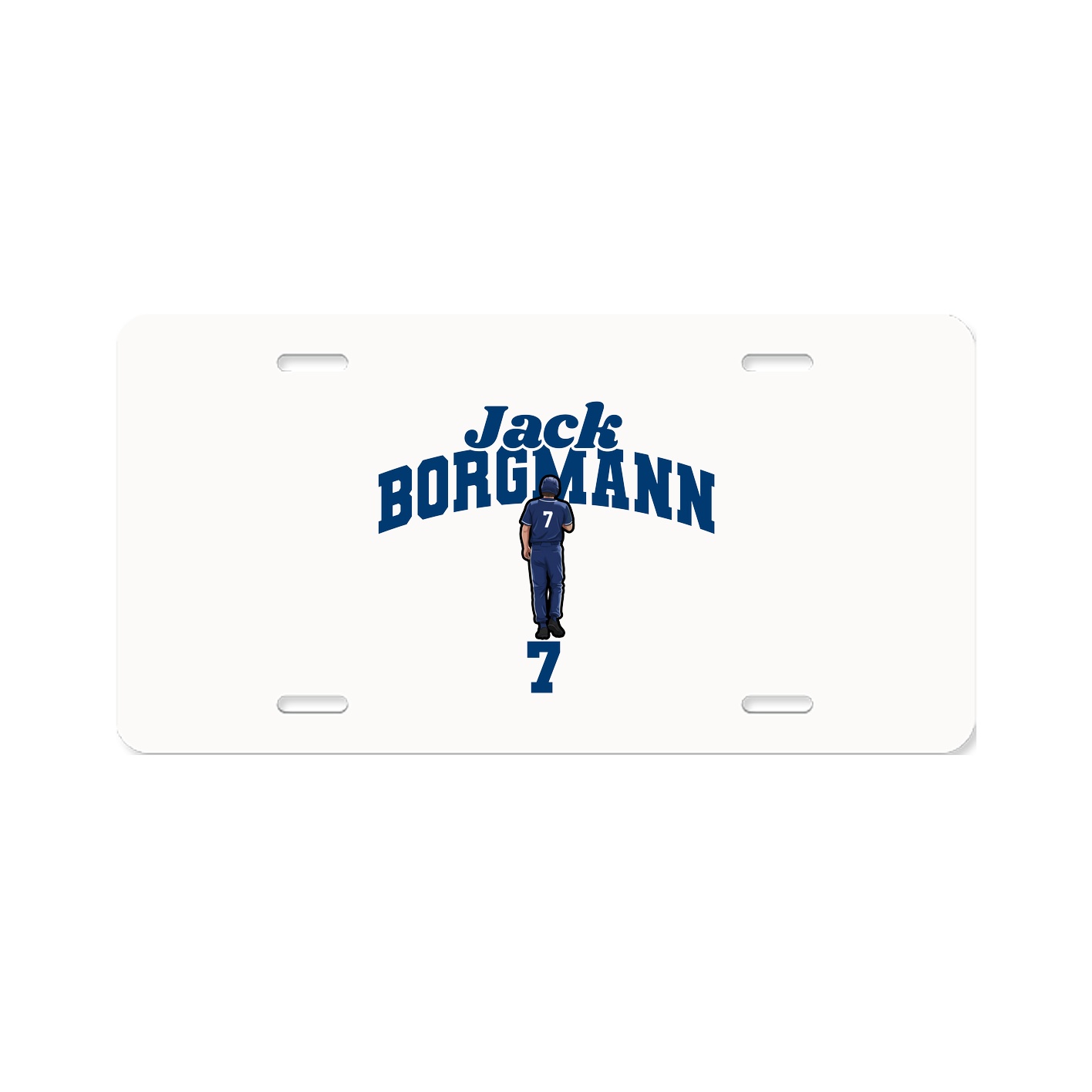 License Plate — Signature Arch in Classic