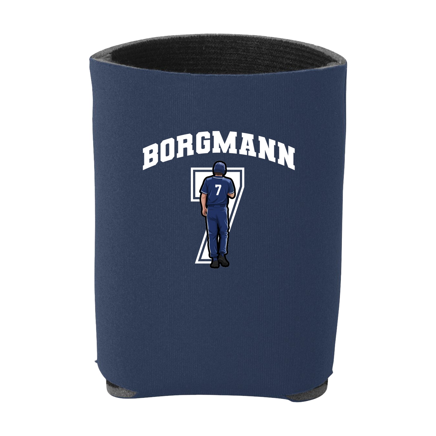 Can Holder — Number in Navy