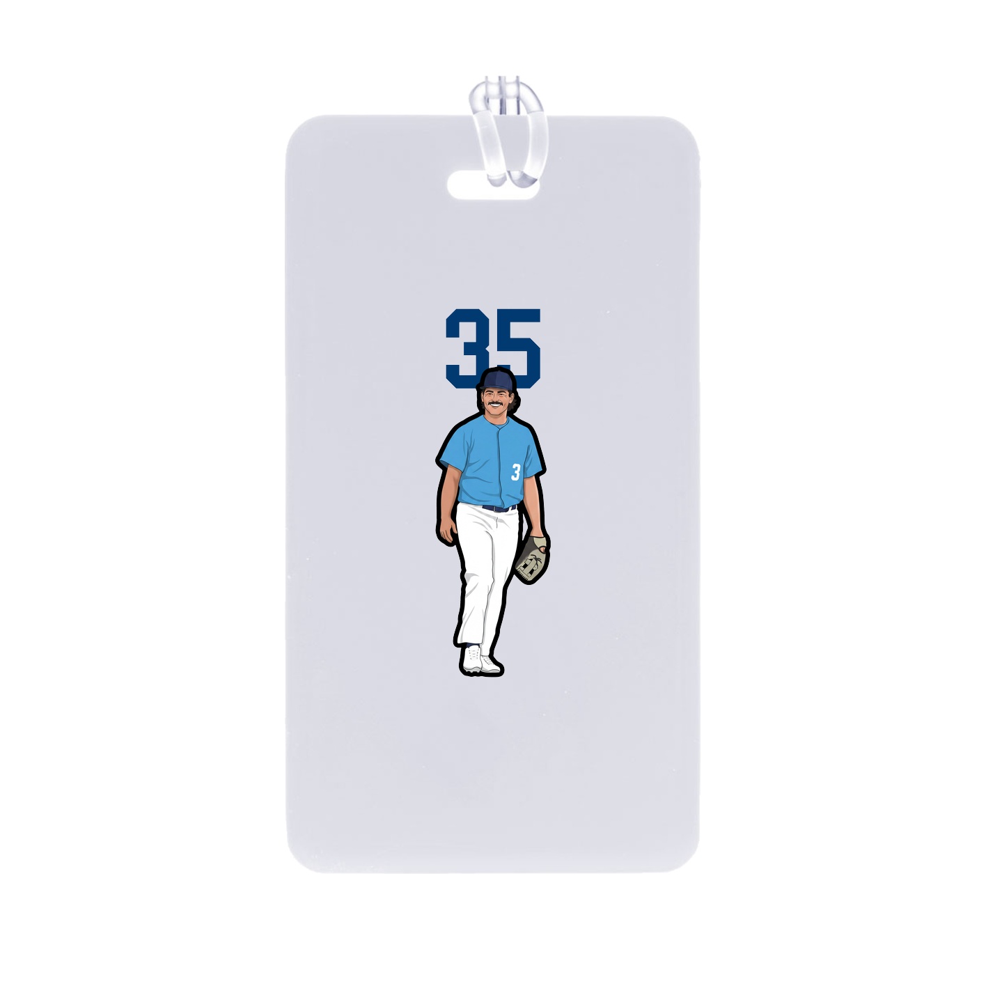 Bag Tag — Number Top in Classic
