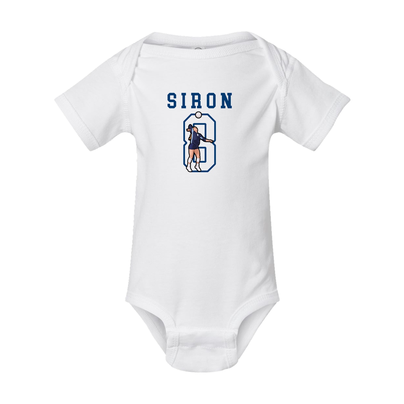 Baby Onesie — Shirsey in White