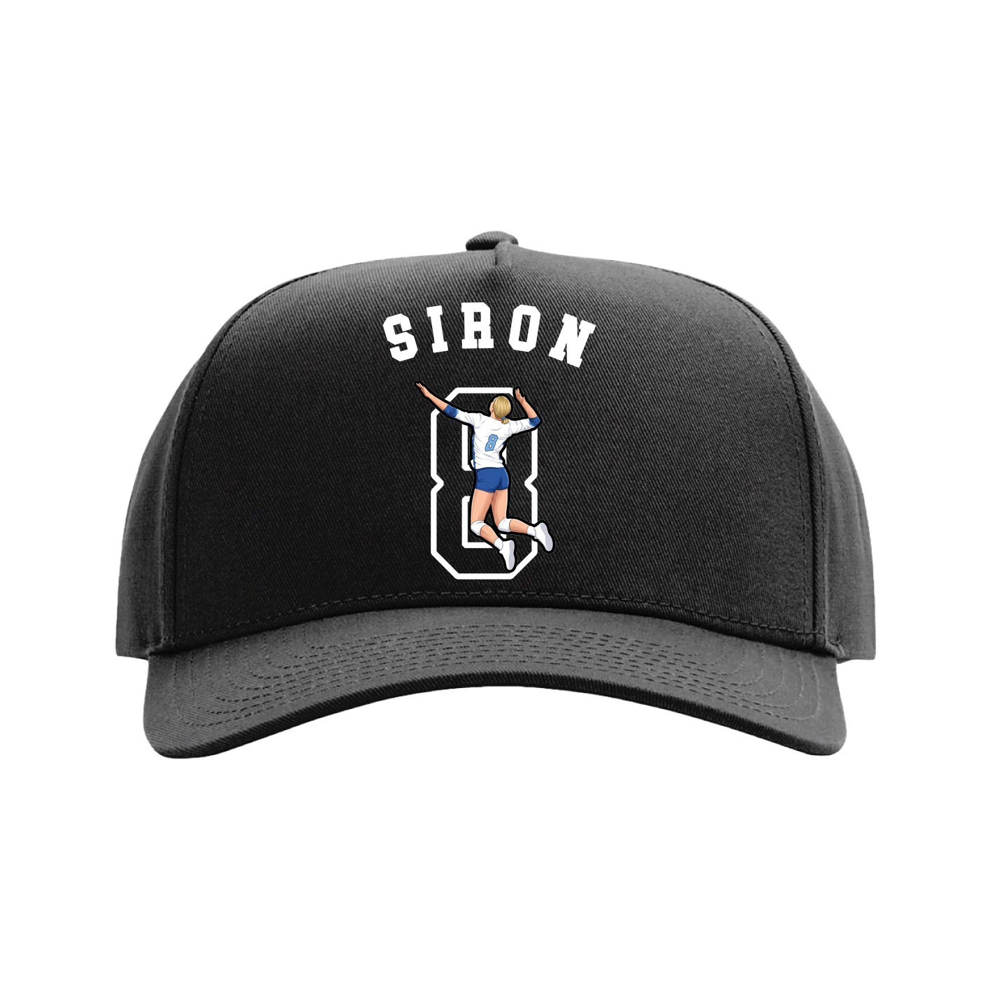 Full Fabric Five-Panel Champ Cap