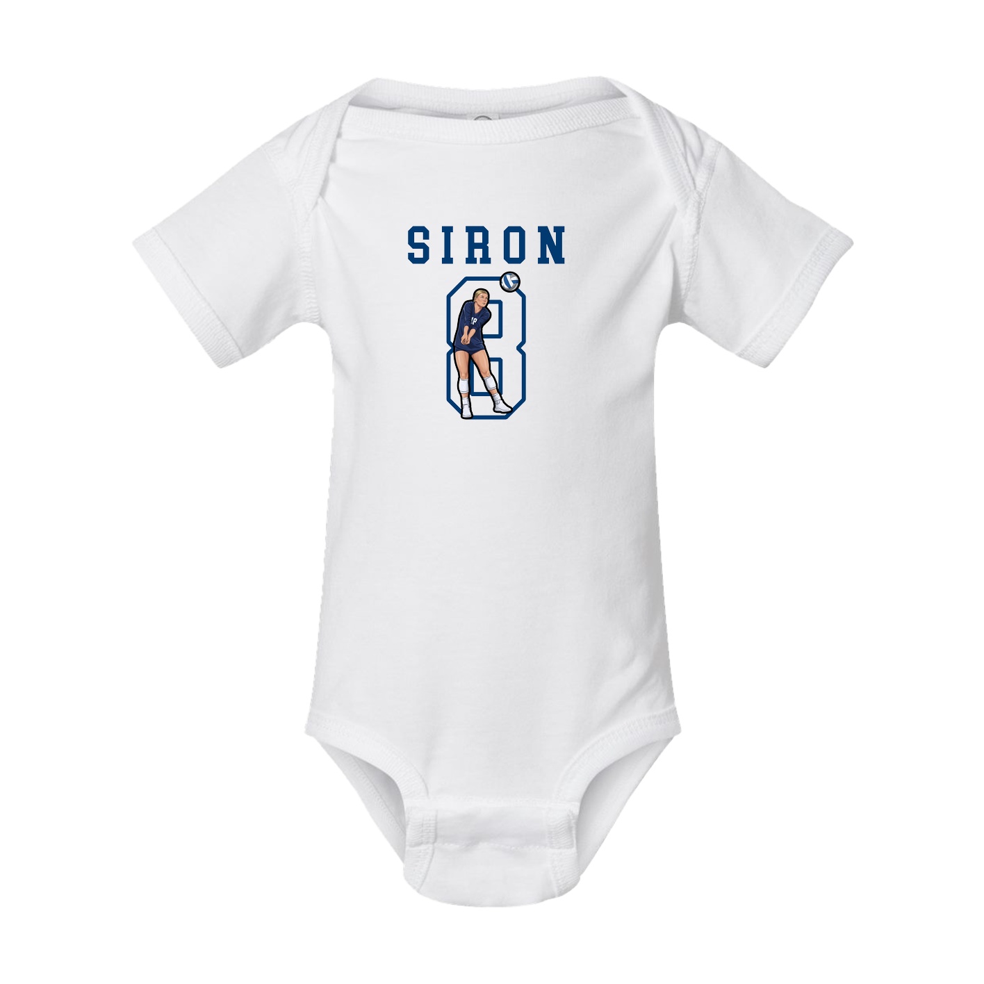 Baby Onesie — Shirsey in White