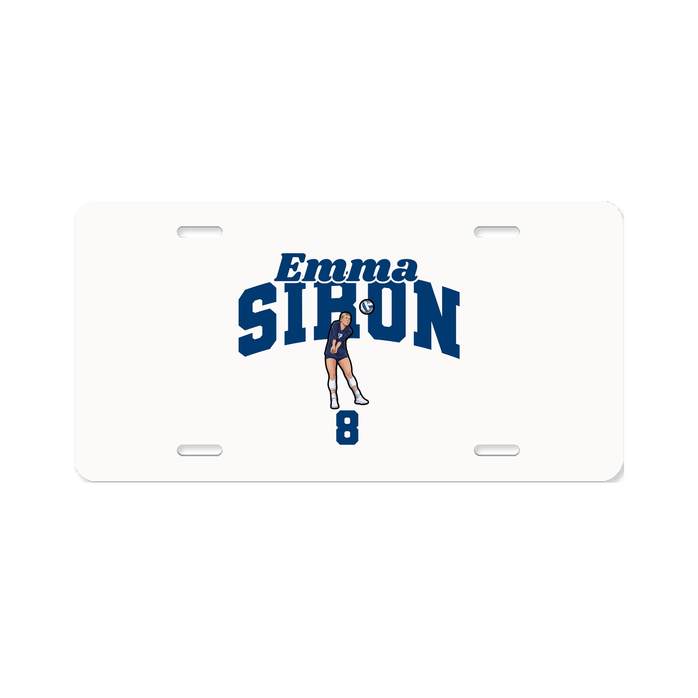 License Plate — Signature Arch in Classic
