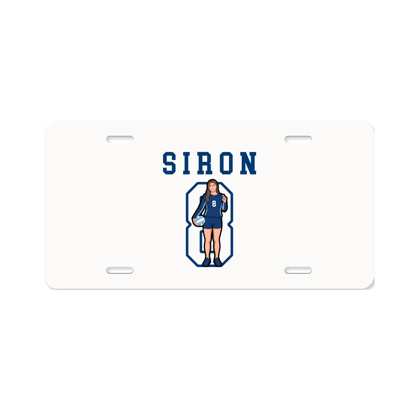 License Plate — Shirsey in Classic