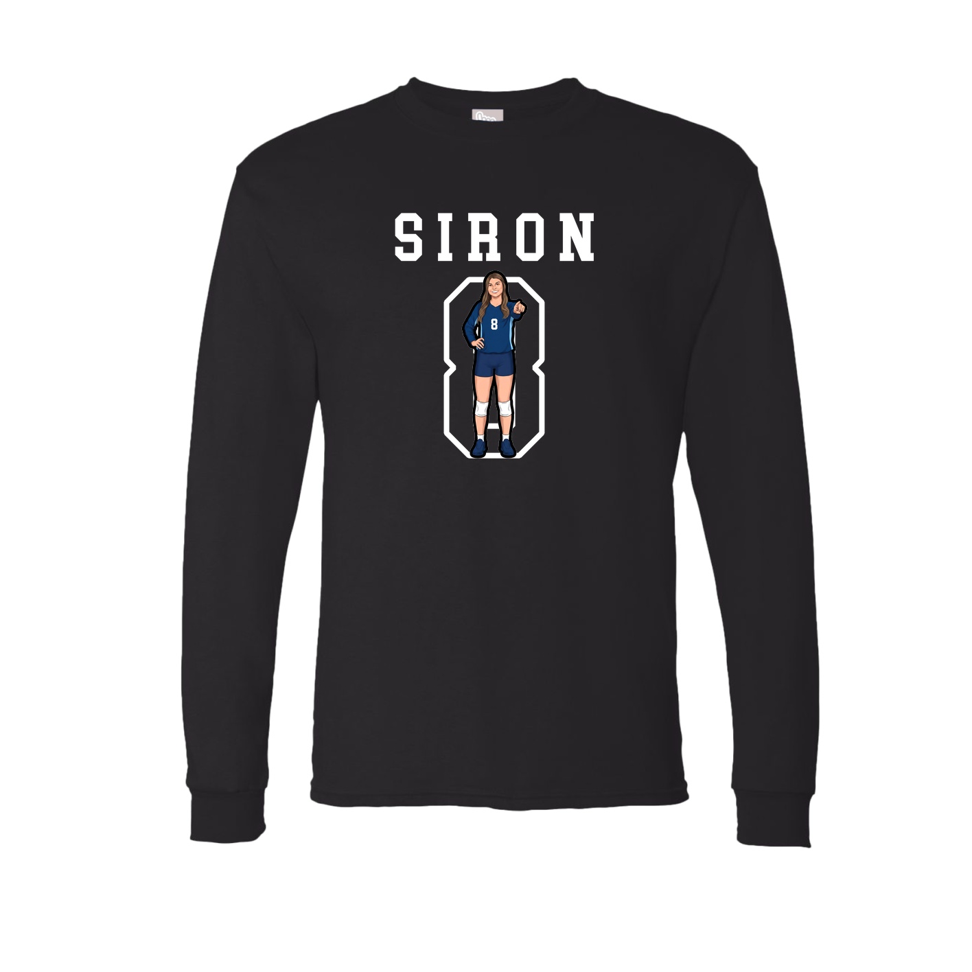 Long Sleeve Tee — Shirsey in Black