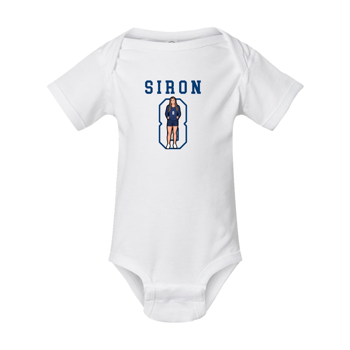 Baby Onesie — Shirsey in White