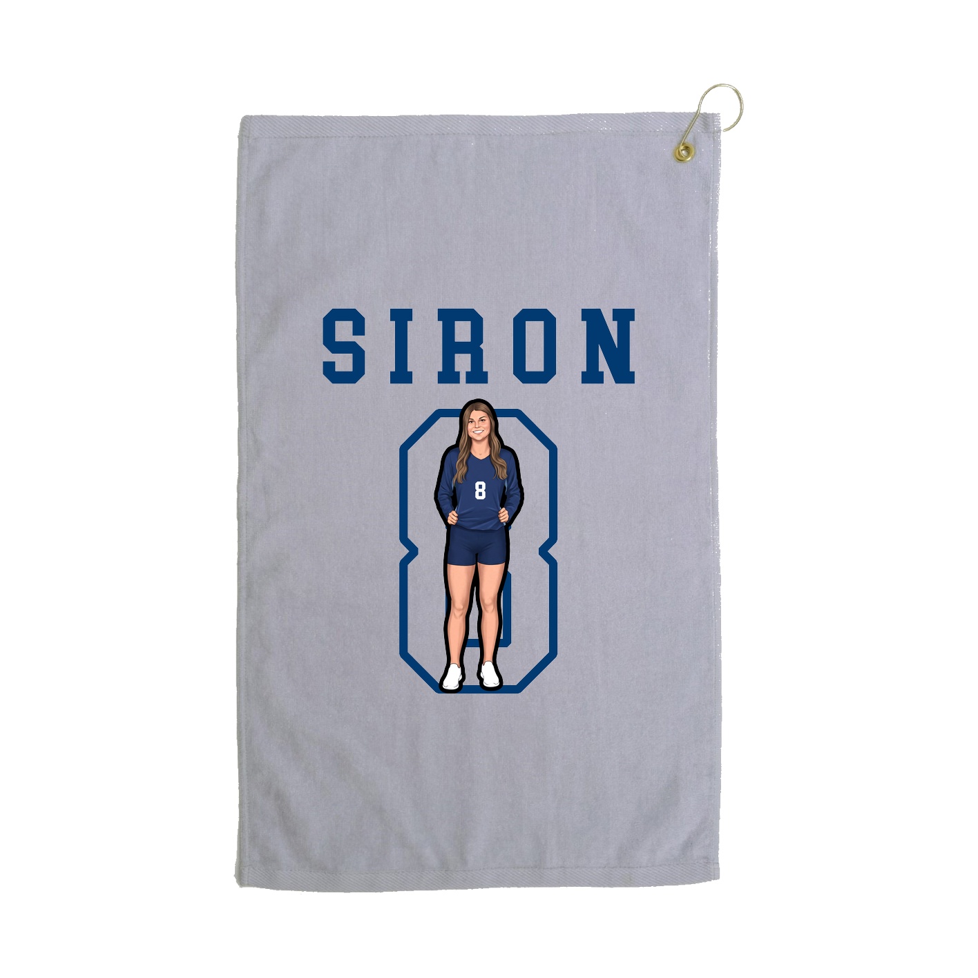 Golf Towel — Shirsey in Grey