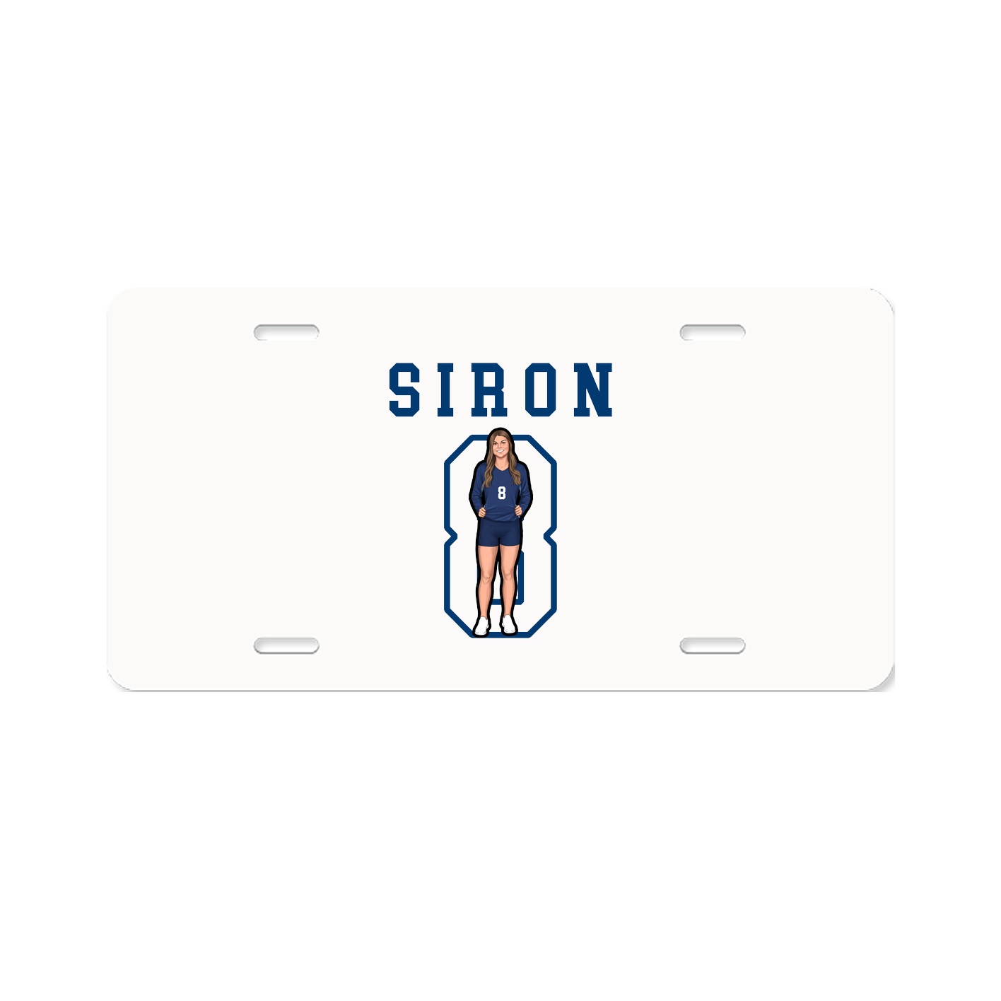 License Plate — Shirsey in Classic