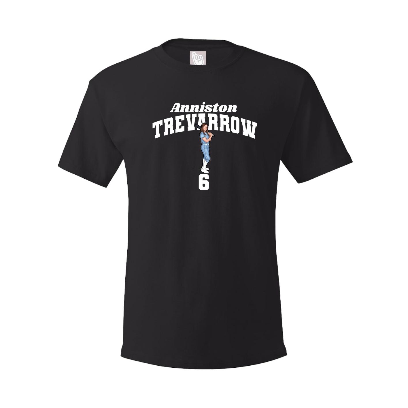 Youth Tee — Signature Arch in Black