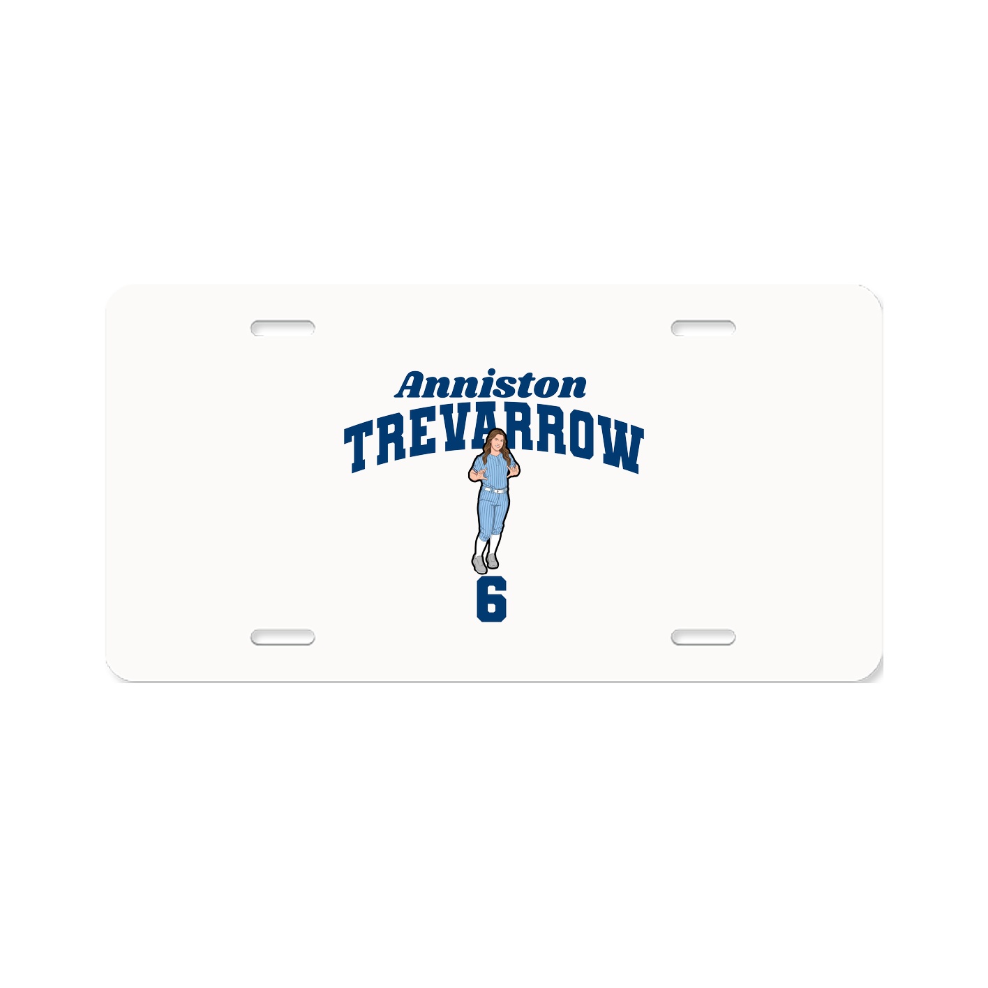 License Plate — Signature Arch in Classic