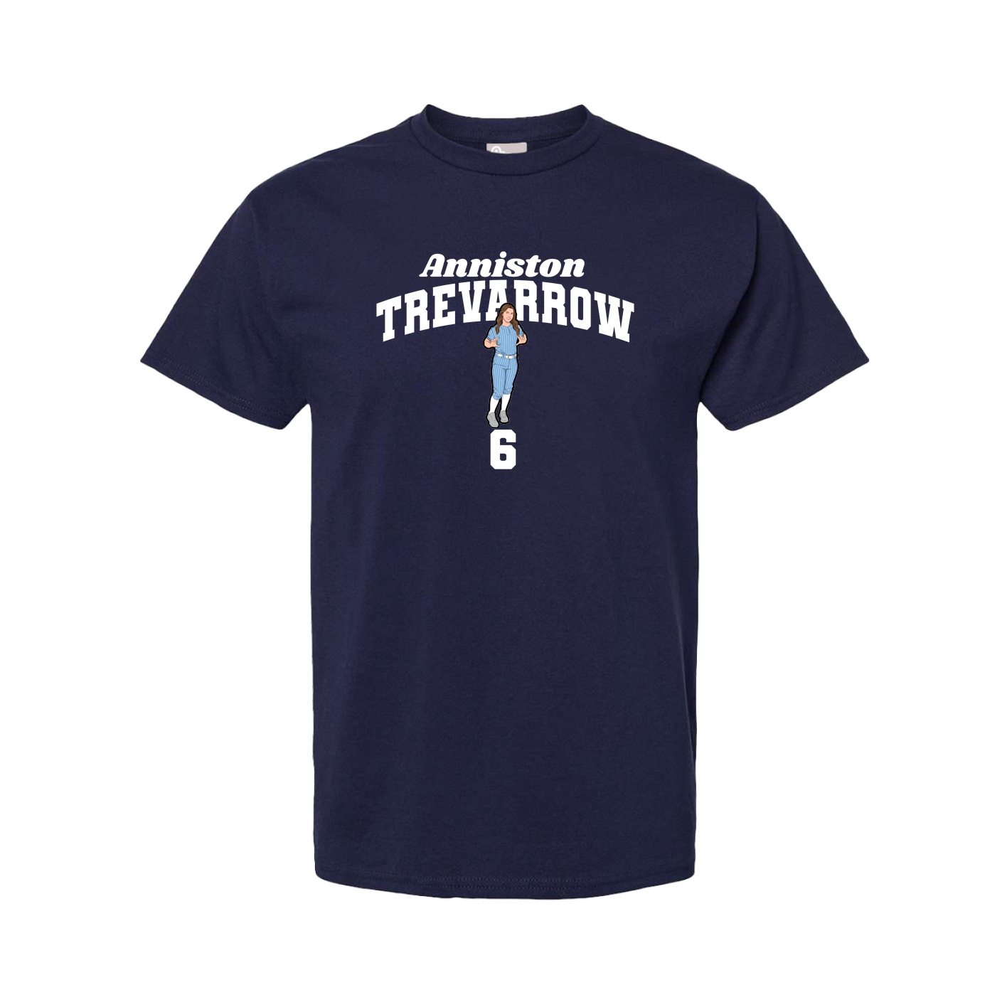 Tee — Signature Arch in Navy