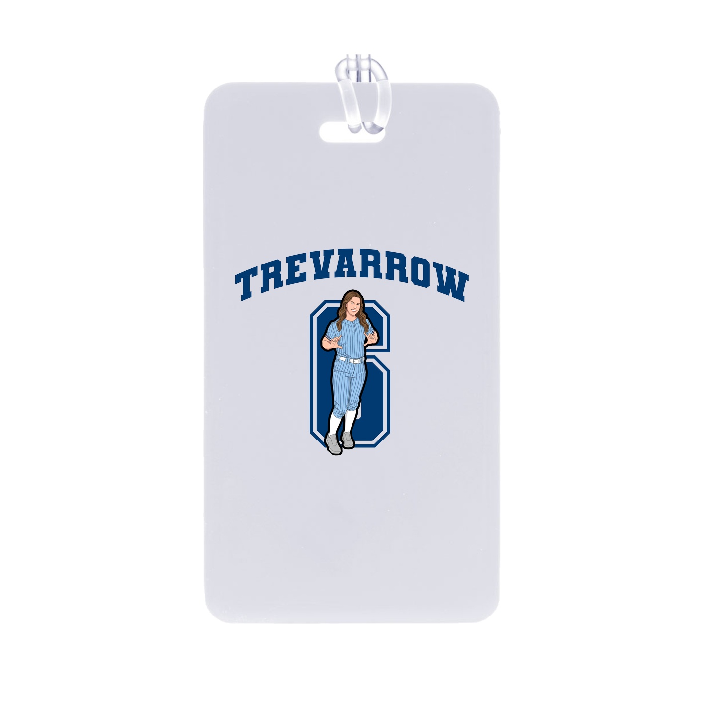 Bag Tag — Number in Classic