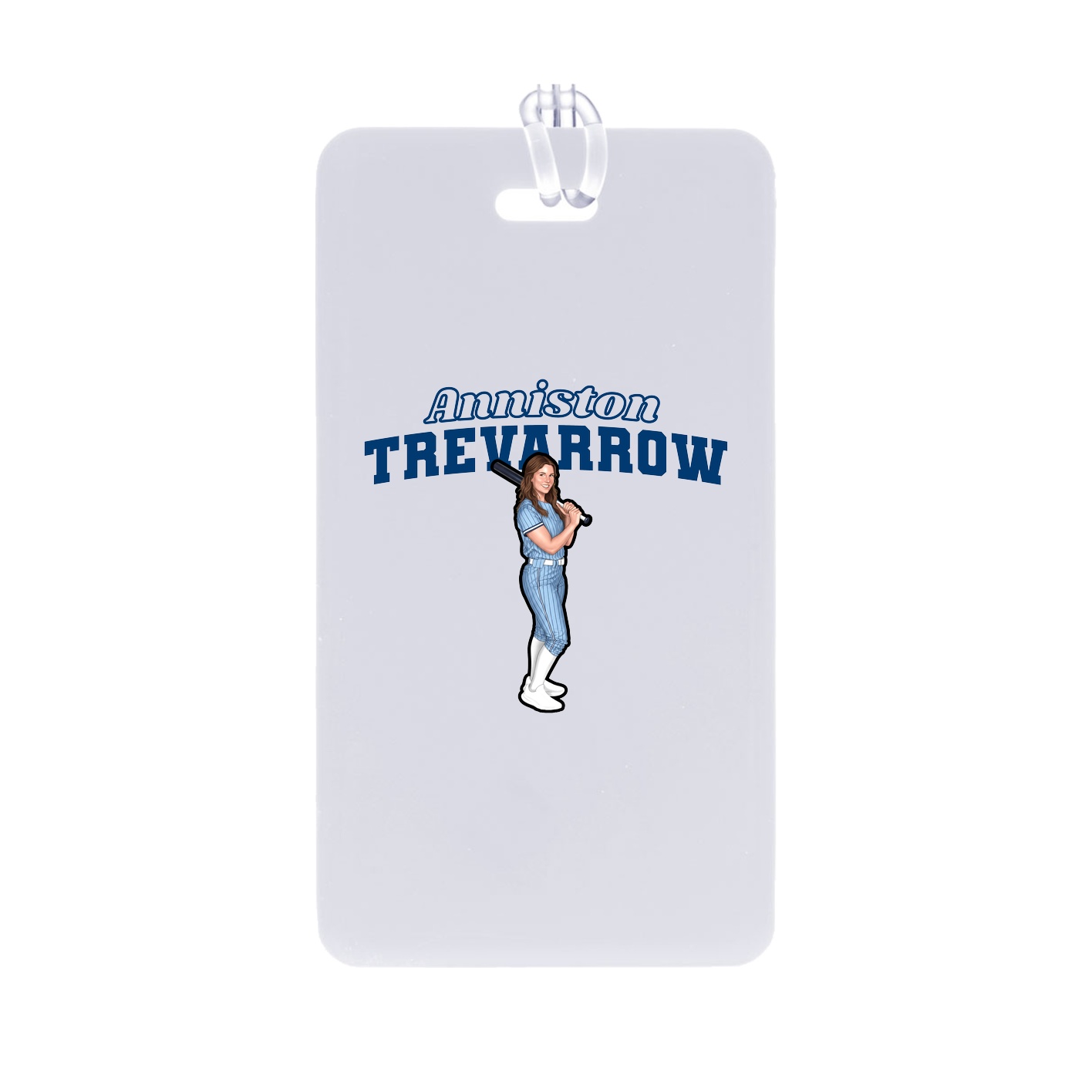 Bag Tag — Name Arch in Classic