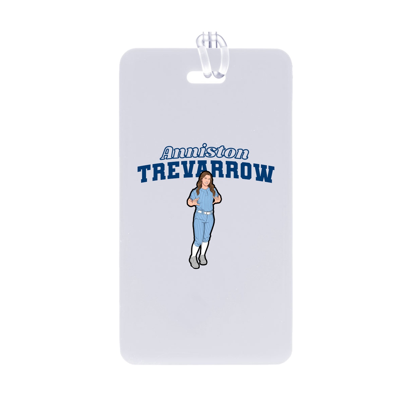 Bag Tag — Name Arch in Classic