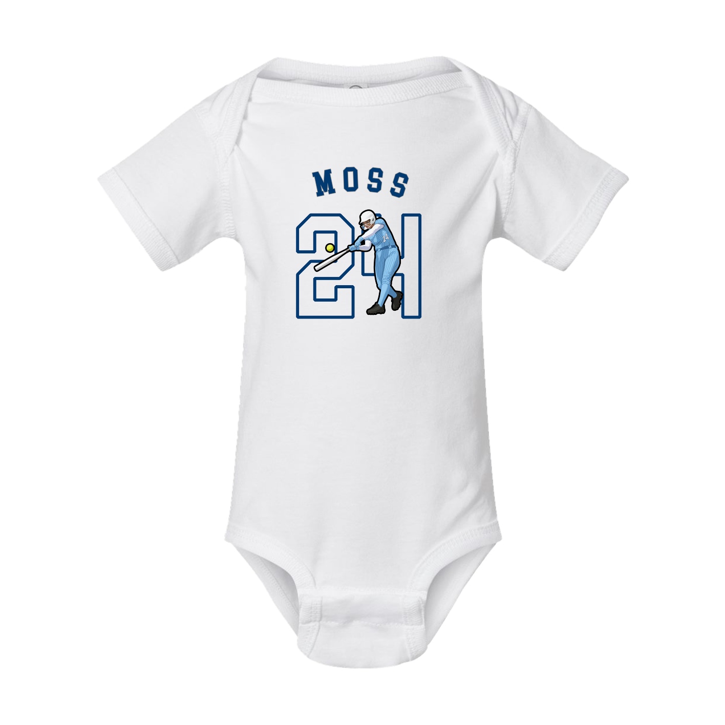 Baby Onesie — Shirsey Arch in White
