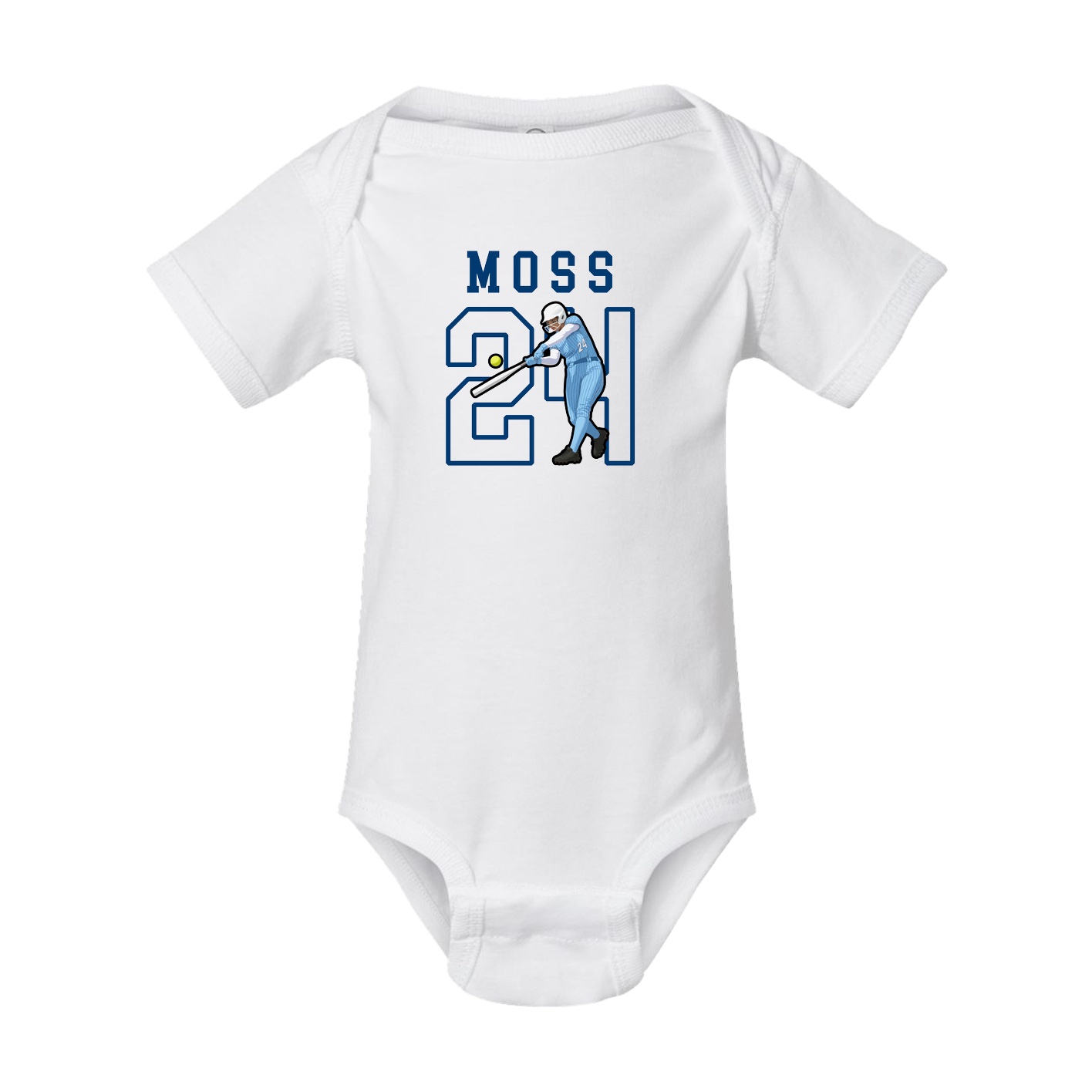Baby Onesie — Shirsey in White