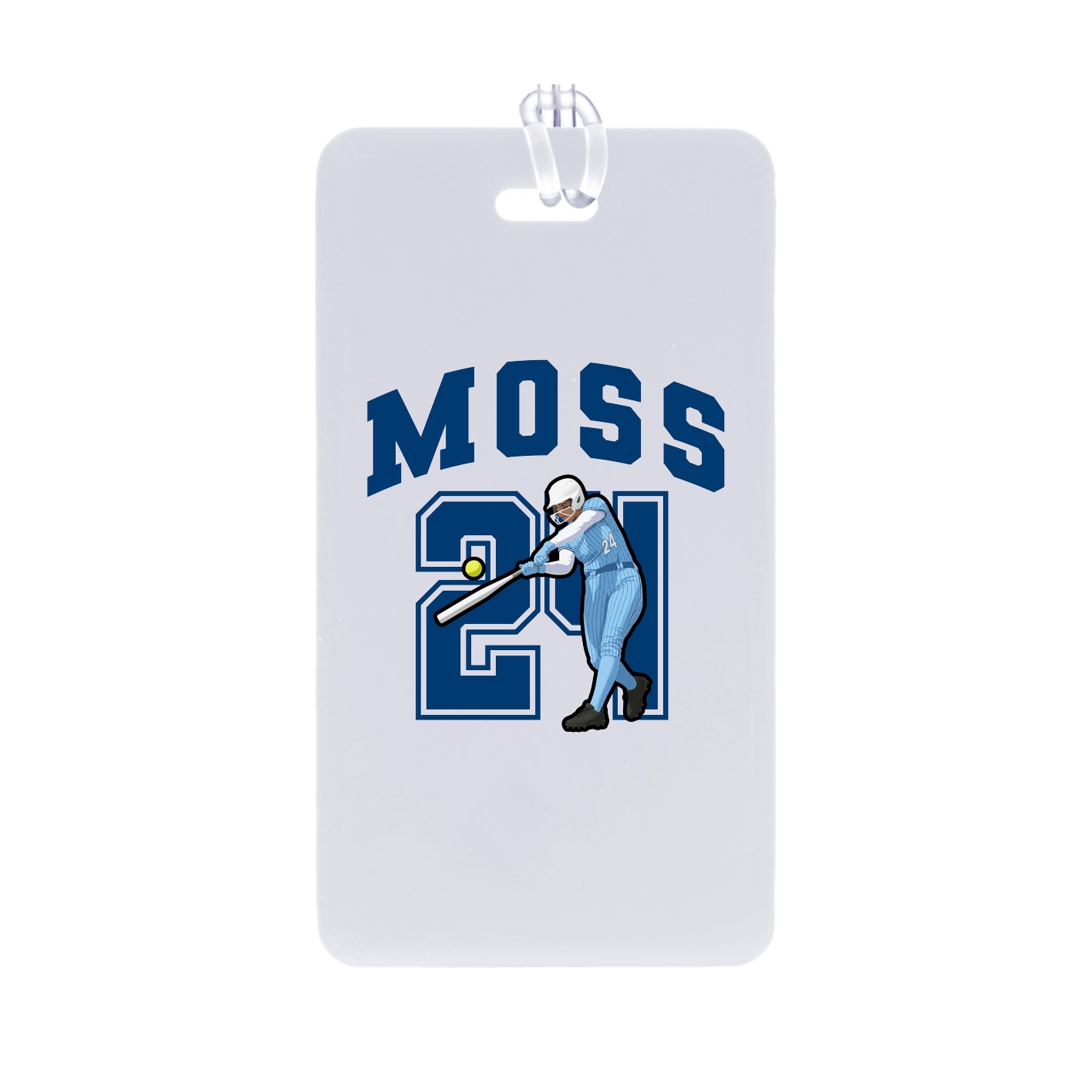 Bag Tag — Number in Classic