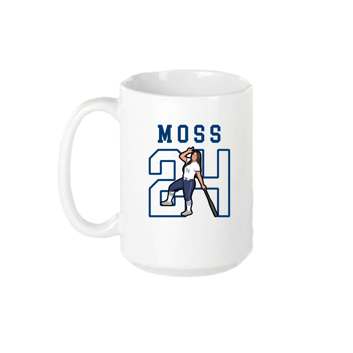 15oz Coffee Mug — Shirsey in White