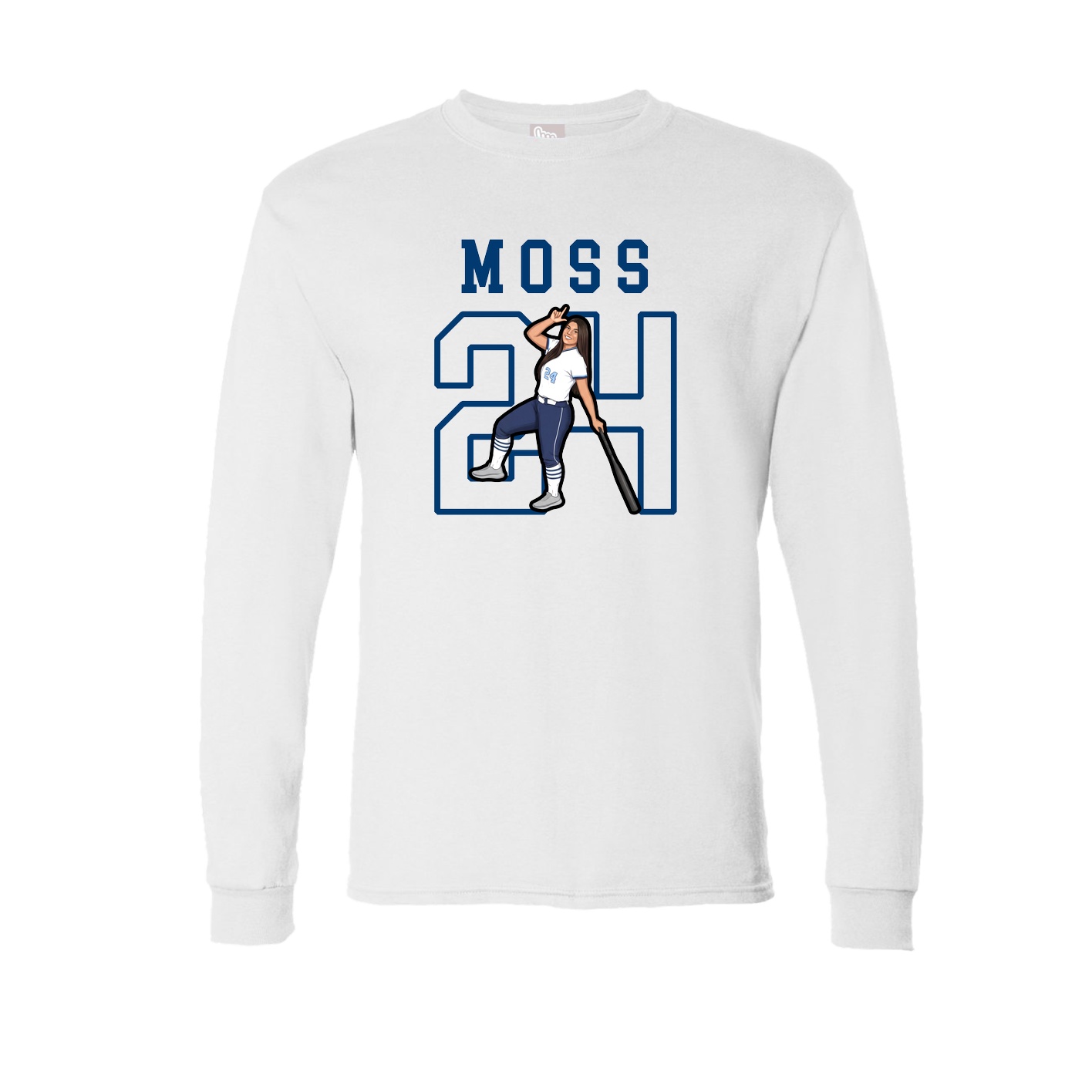 Long Sleeve Tee — Shirsey in White