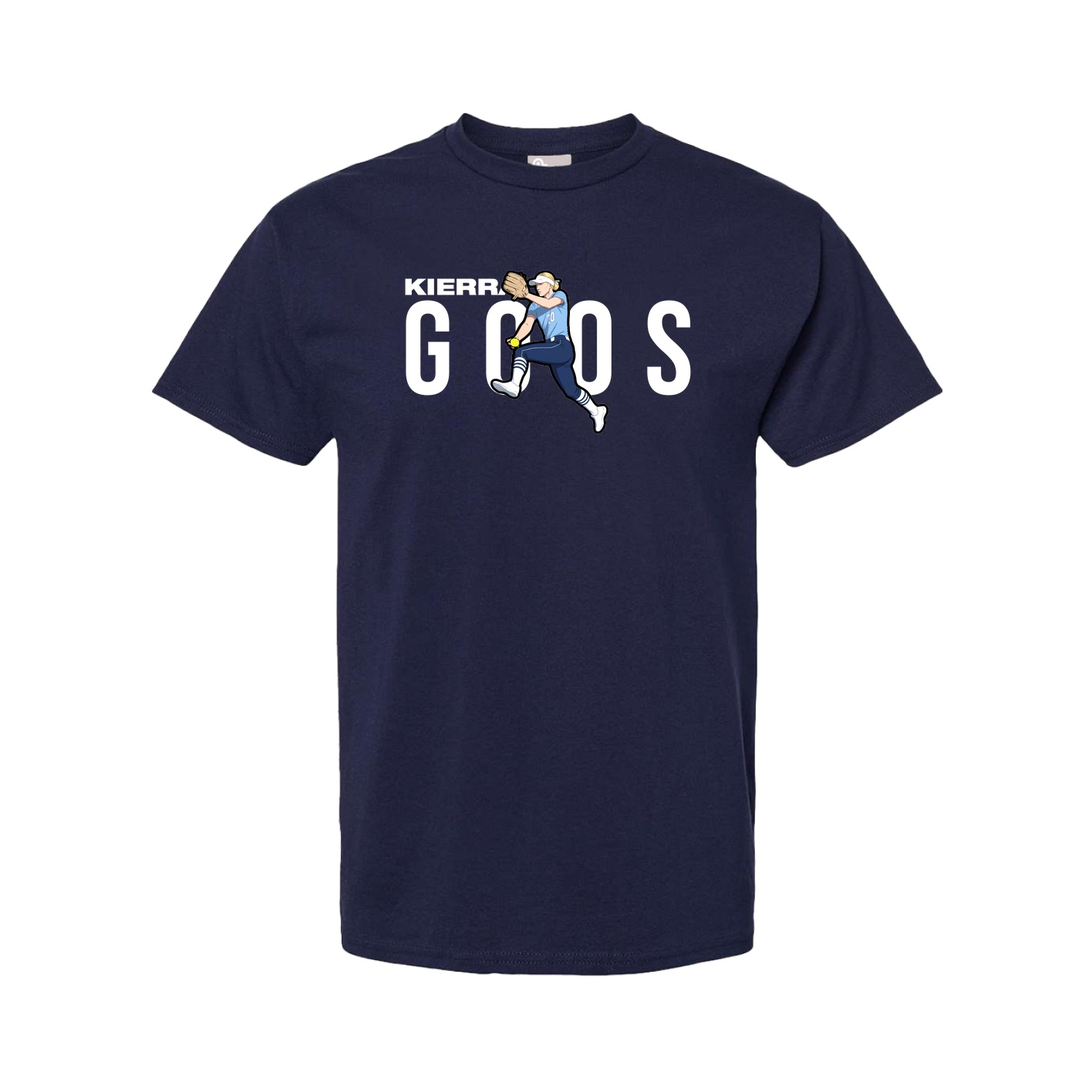 Tee — Player Name in Navy