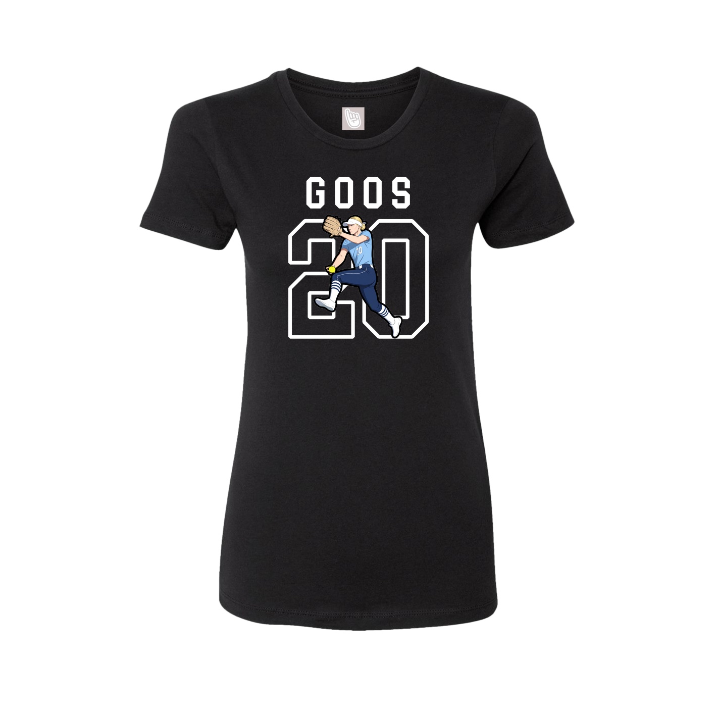 Fitted Women's Tee — Shirsey in Black