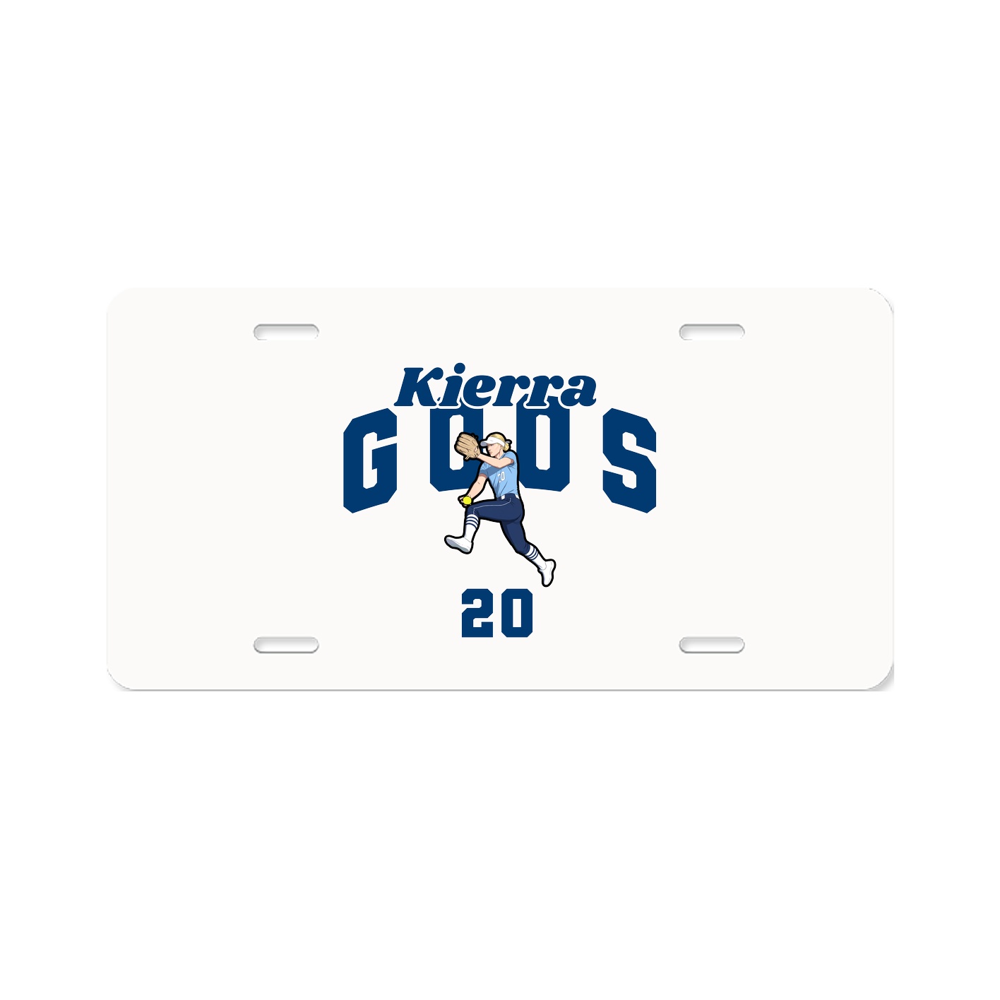 License Plate — Signature Arch in Classic