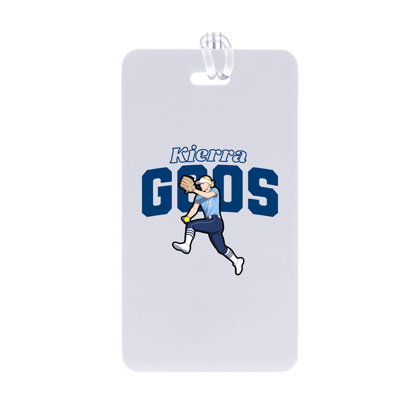 Bag Tag — Name Arch in Classic