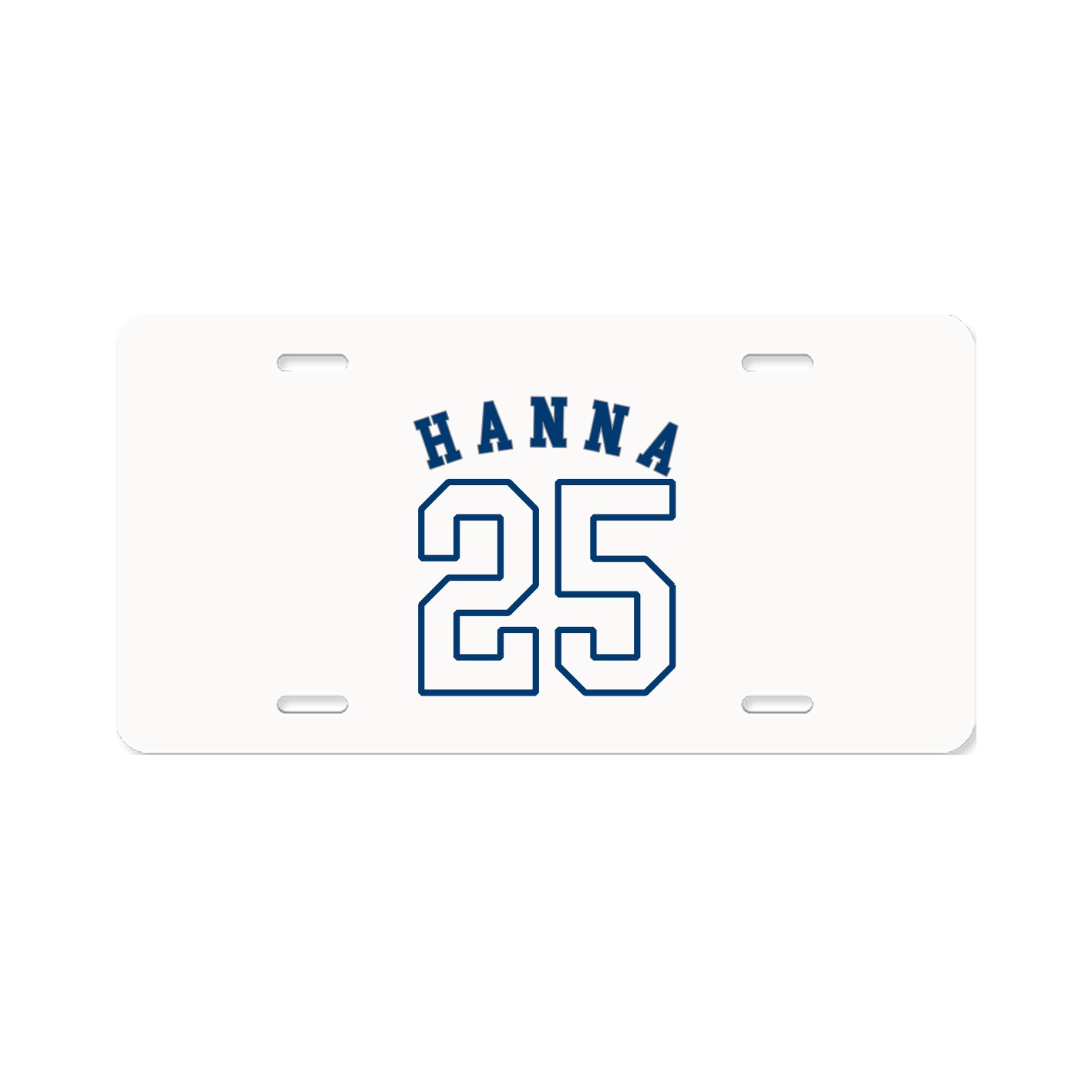 License Plate — Shirsey Arch in Classic