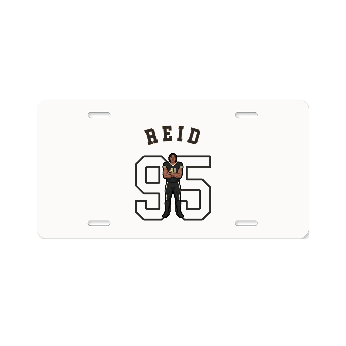 License Plate — Shirsey Arch in Classic